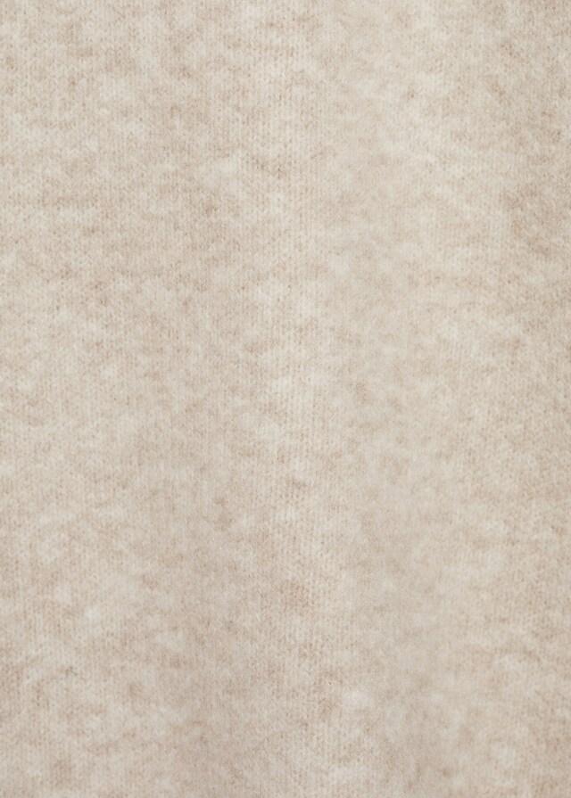 Mango Jersey Punto Cuello Pico Liso