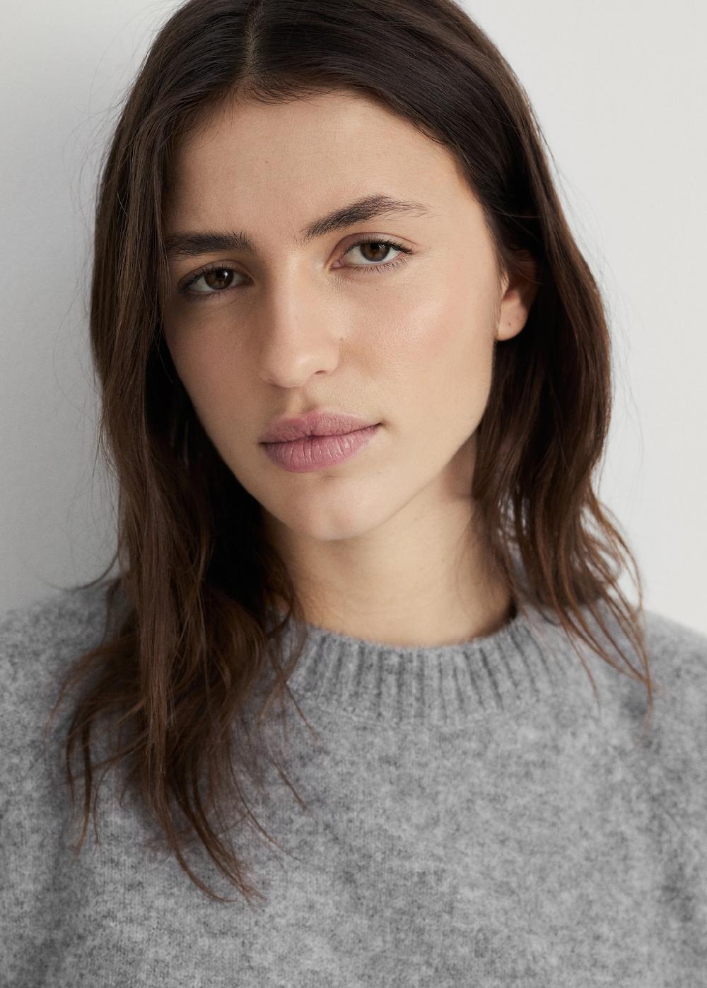 Mango Jersey punto diseño cuello redondo