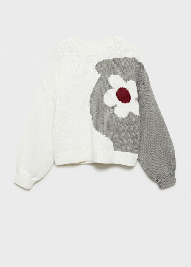 Mango Jersey Punto Flor