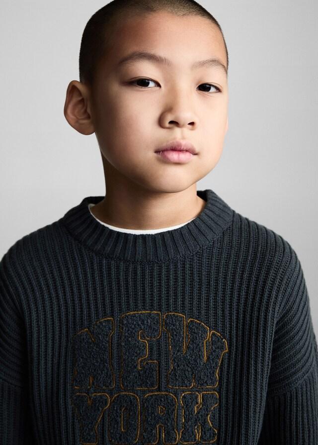 Mango Jersey Punto Mensaje