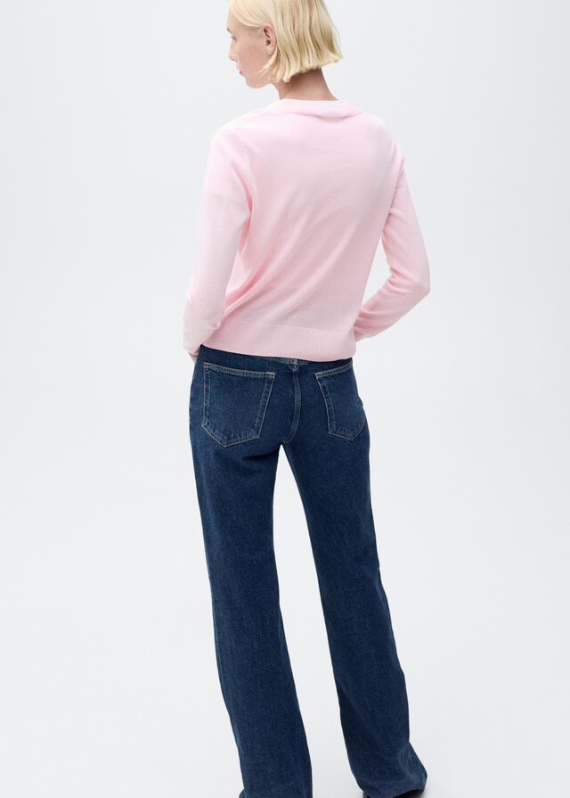 Mango Jersey Punto Mezcla Lino