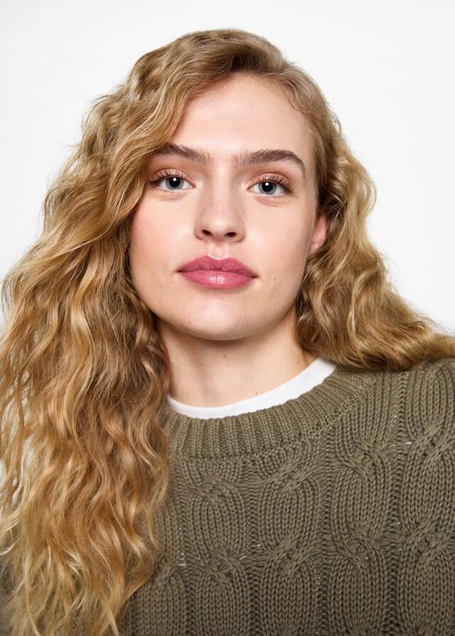 Mango Jersey Punto Trenzas