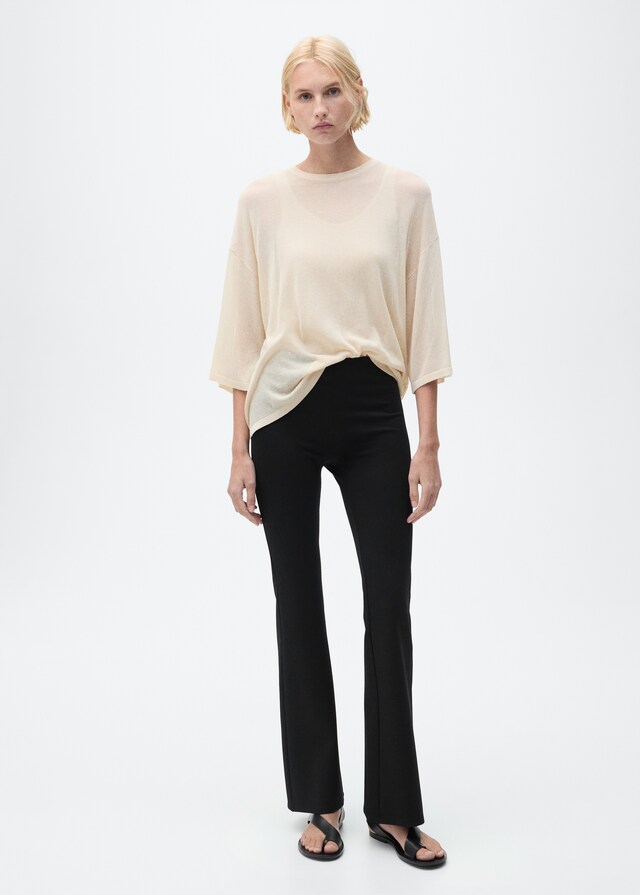 Mango Leggings Acampanados