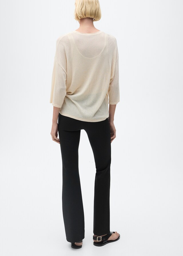 Mango Leggings Acampanados