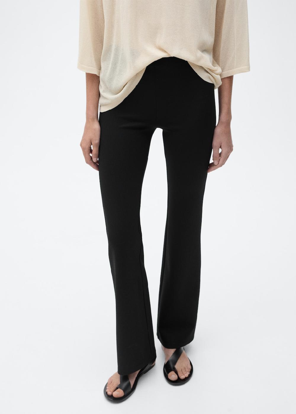 Mango Leggings acampanados