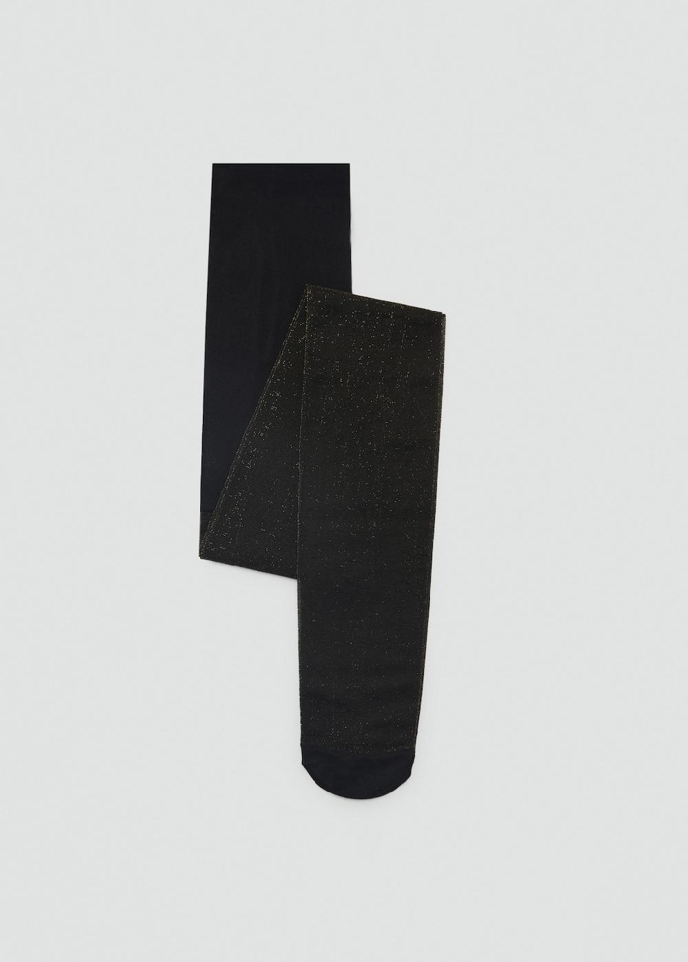 Mango Medias detalle lúrex