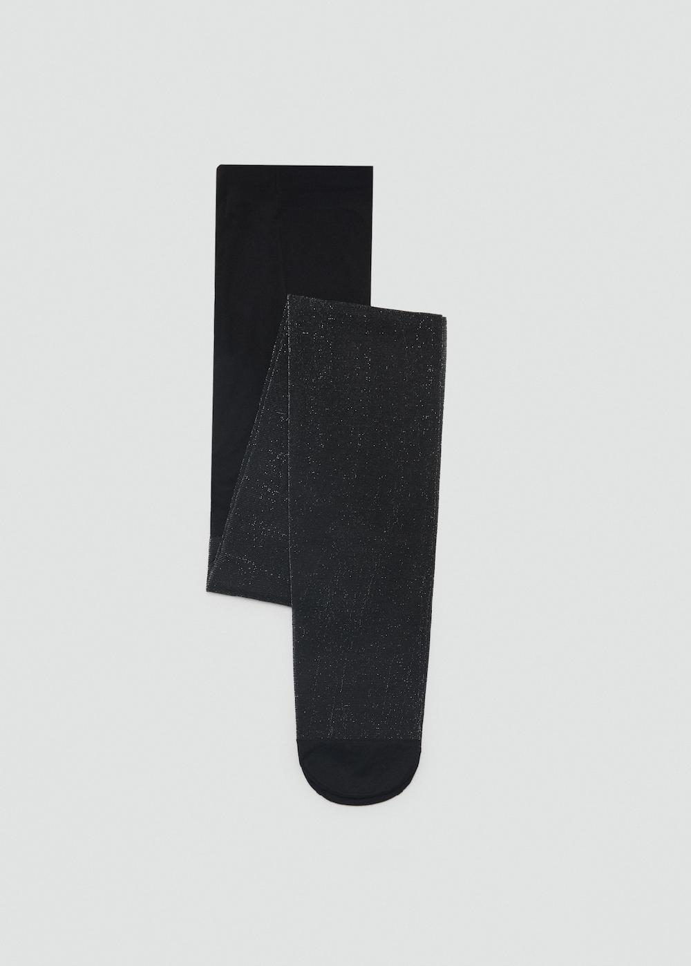 Mango Medias detalle lúrex