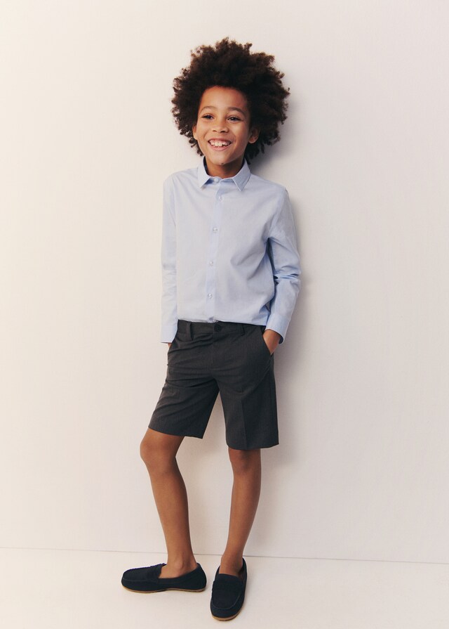 Mango Mocasín Piel Serraje