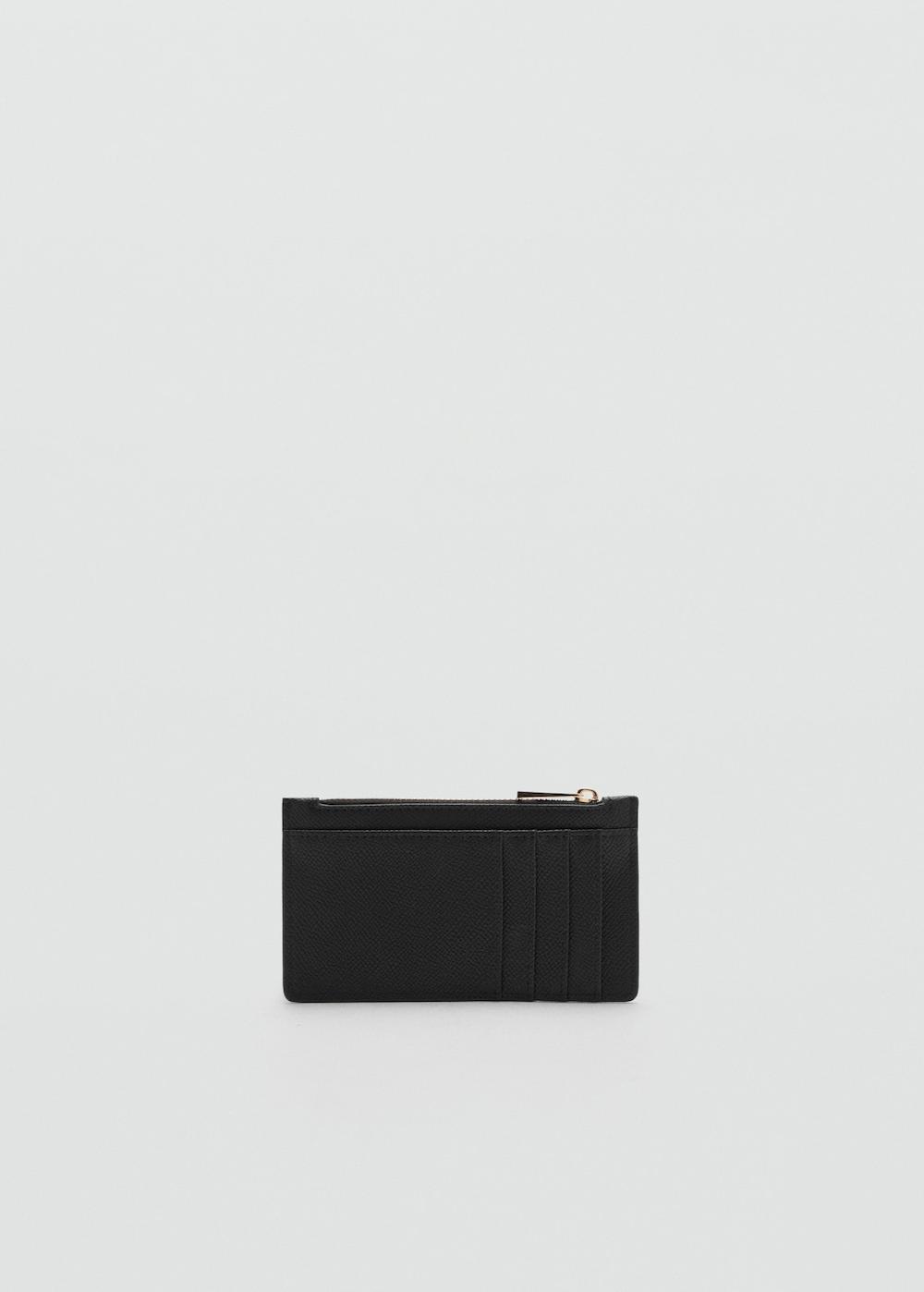 Mango Monedero efecto piel