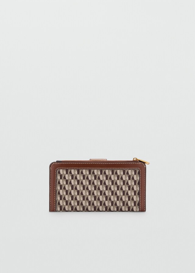 Mango Monedero Estampado Logo