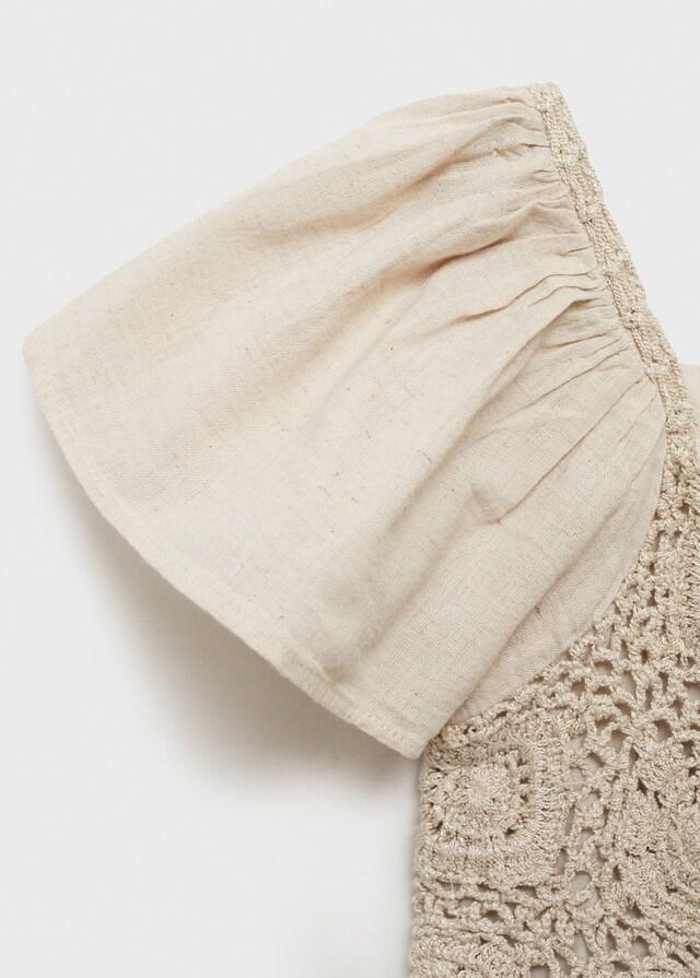 Mango Mono Detalle Crochet