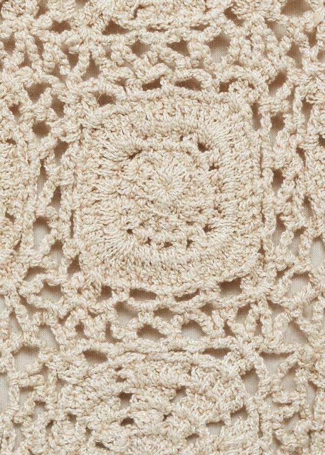 Mango Mono Detalle Crochet