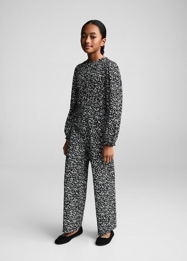 Mango Mono Estampado Floral