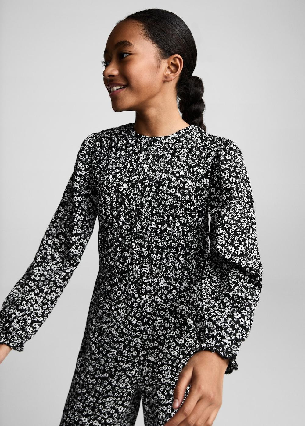 Mango Mono estampado floral