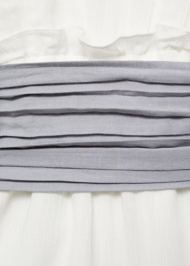 Mango Mono Largo Volantes