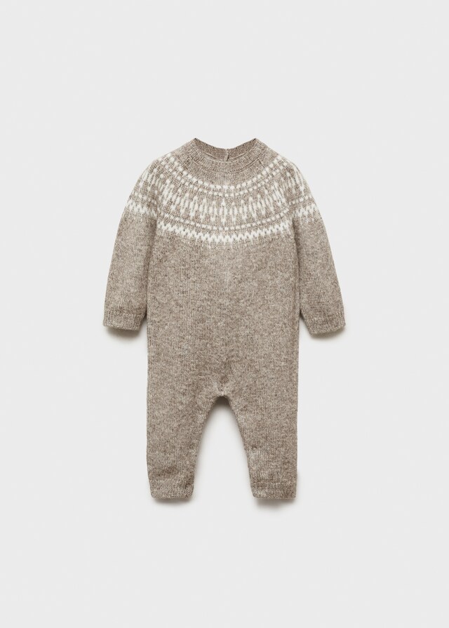 Mango Mono Punto Jacquard