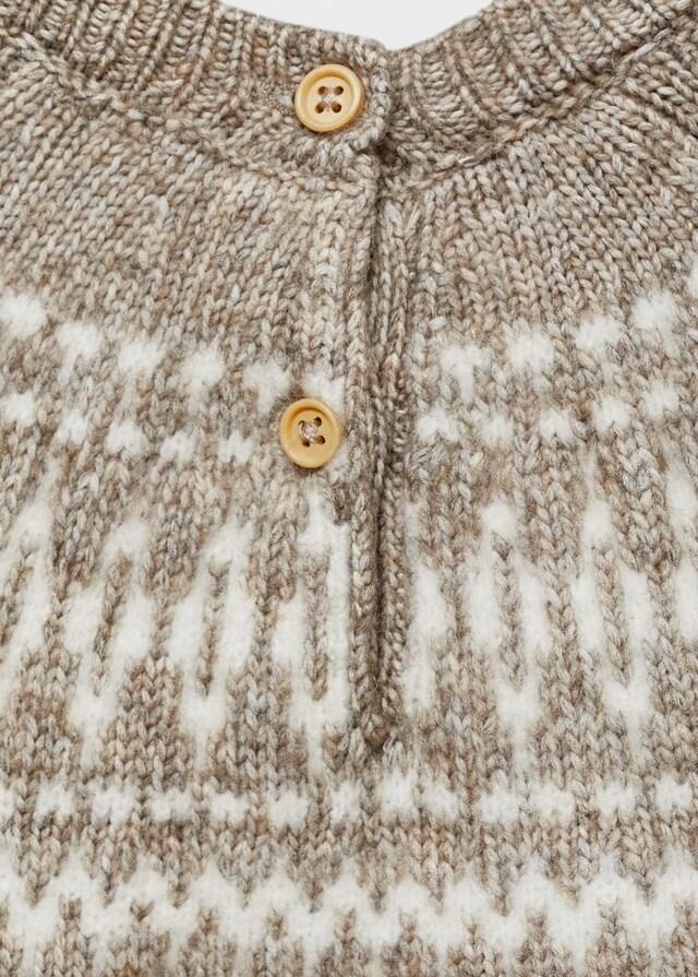 Mango Mono Punto Jacquard