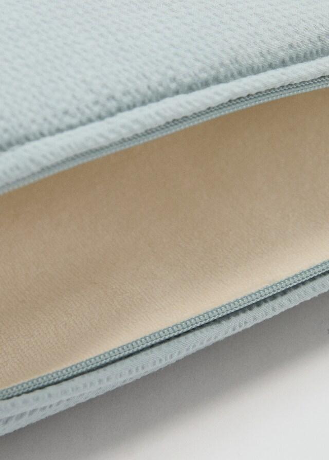 Mango Neceser Algodón Textura