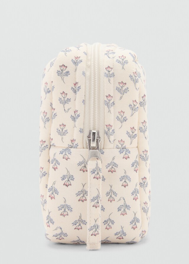 Mango Neceser Estampado Flores