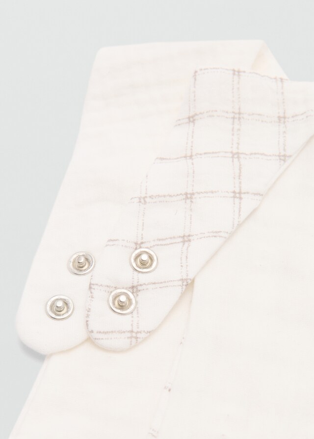 Mango Pack 2 Baberos Estampados