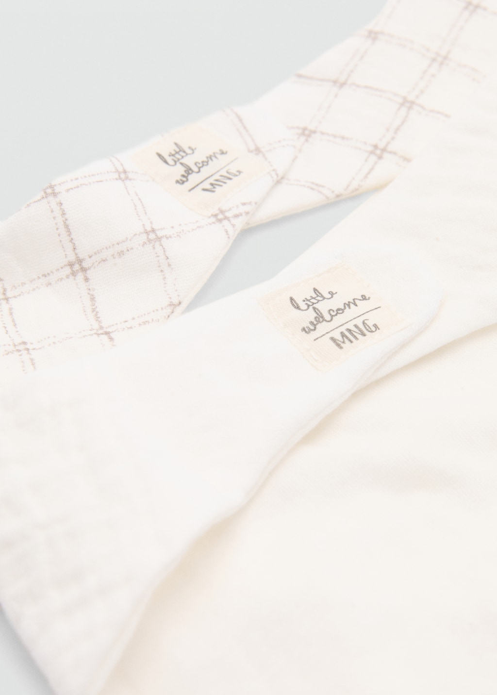 Mango Pack 2 baberos estampados