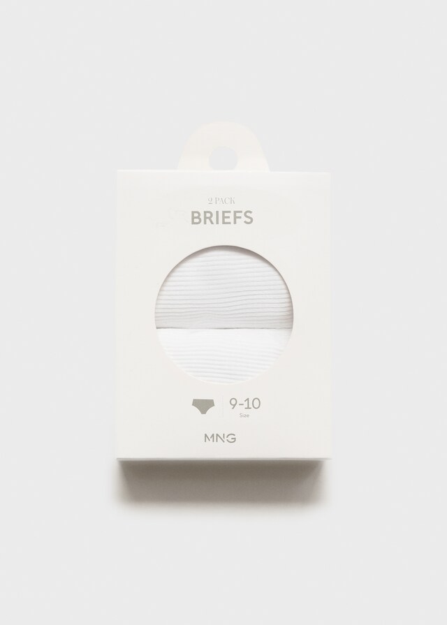 Mango Pack 2 Braguitas Básicas