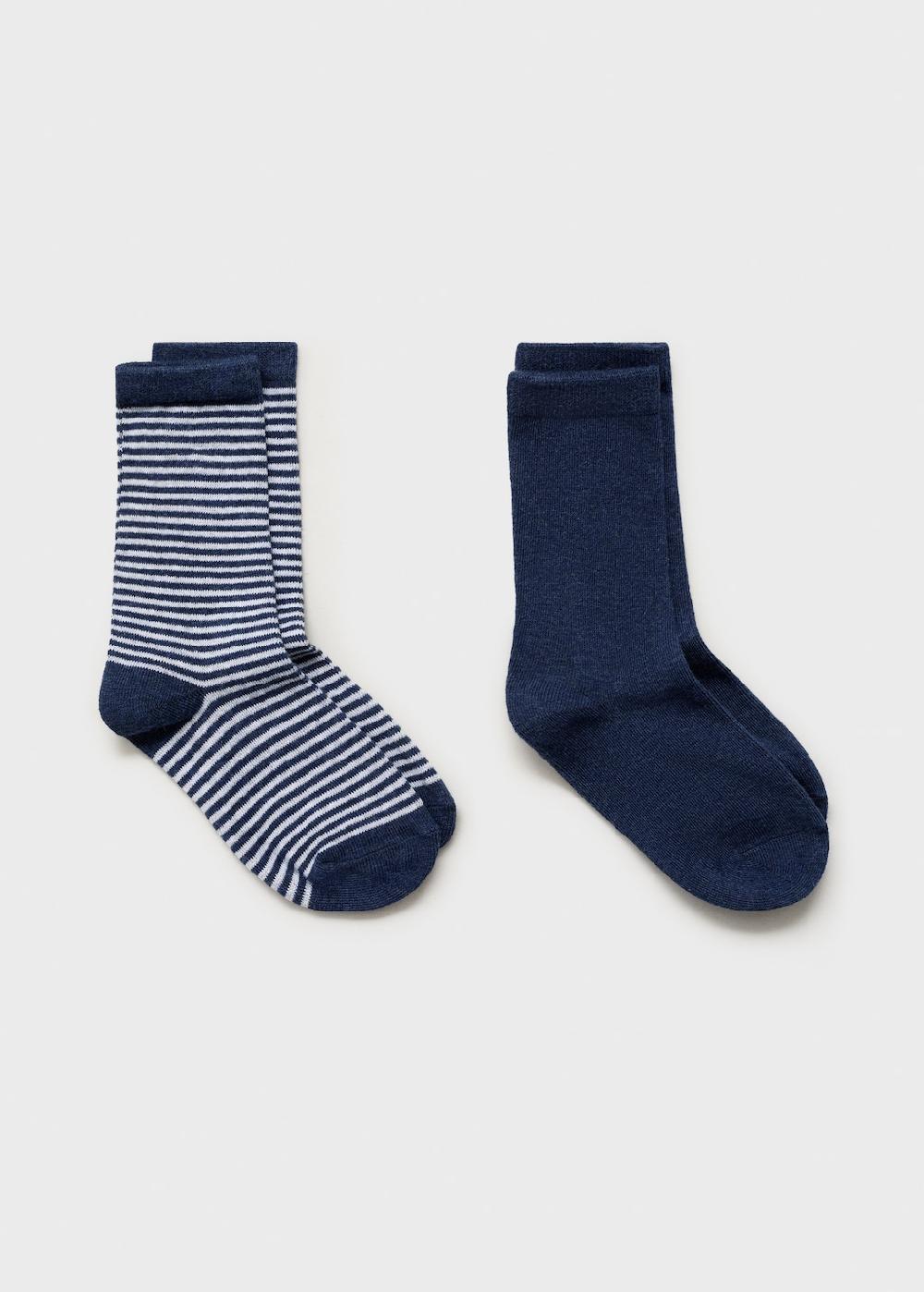 Mango Pack 2 calcetines combinados