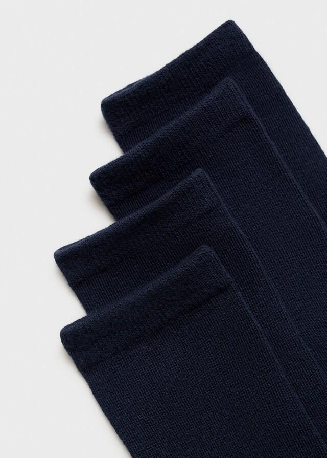 Mango Pack 2 Calcetines Lisos