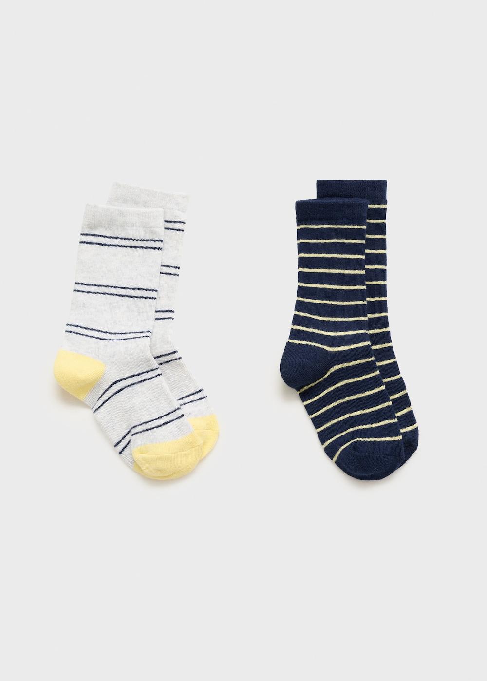 Mango Pack 2 calcetines rayas