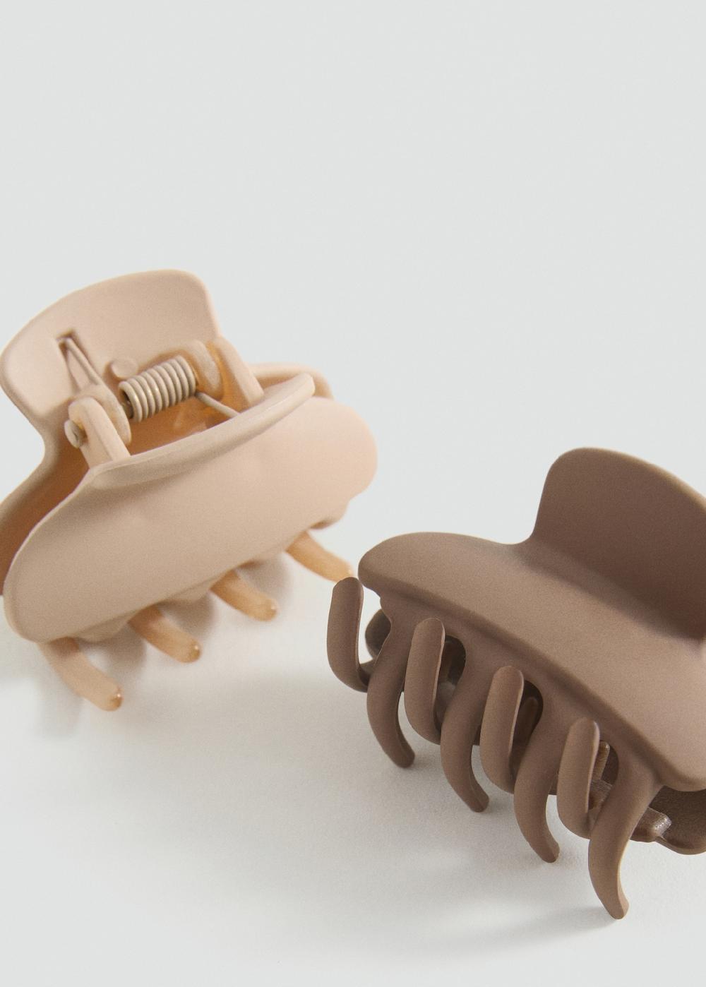 Mango Pack 2 pinzas pelo