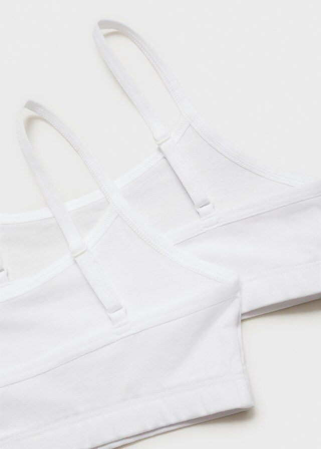 Mango Pack 2 Tops Algodón