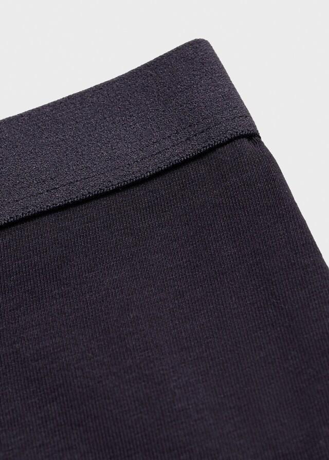 Mango Pack 3 Bóxers Algodón Azul