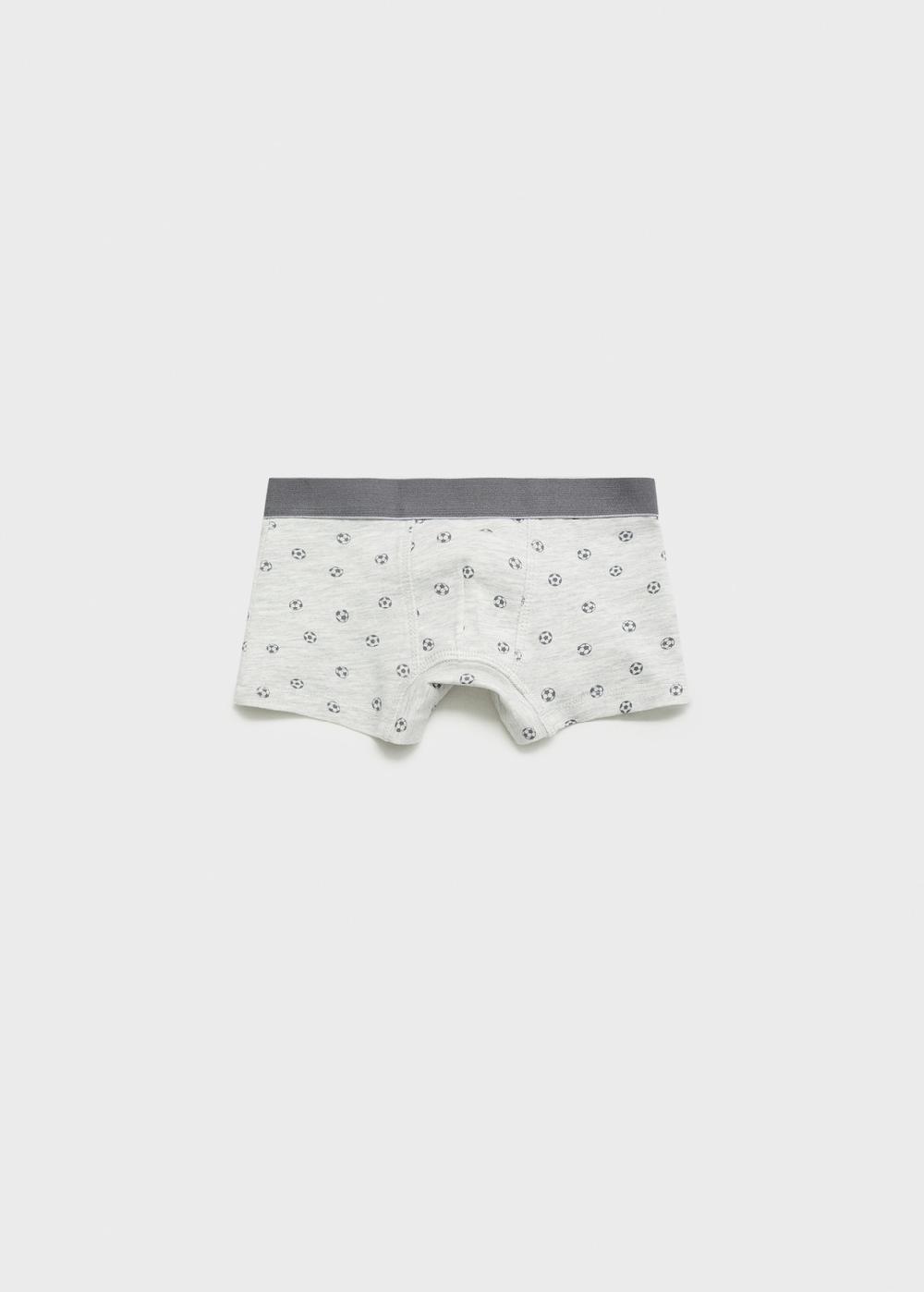 Mango Pack 3 bóxers estampados