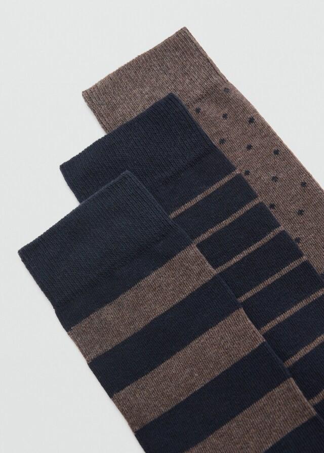 Mango Pack 3 Calcetines Combinados