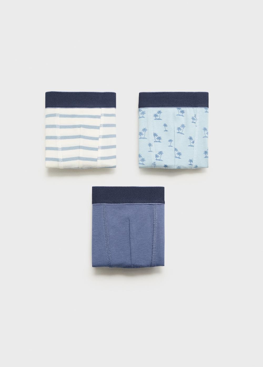 Mango Pack 3 calzoncillos combinados