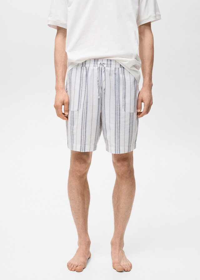 Mango Pack Pijama 100% Algodón Corto