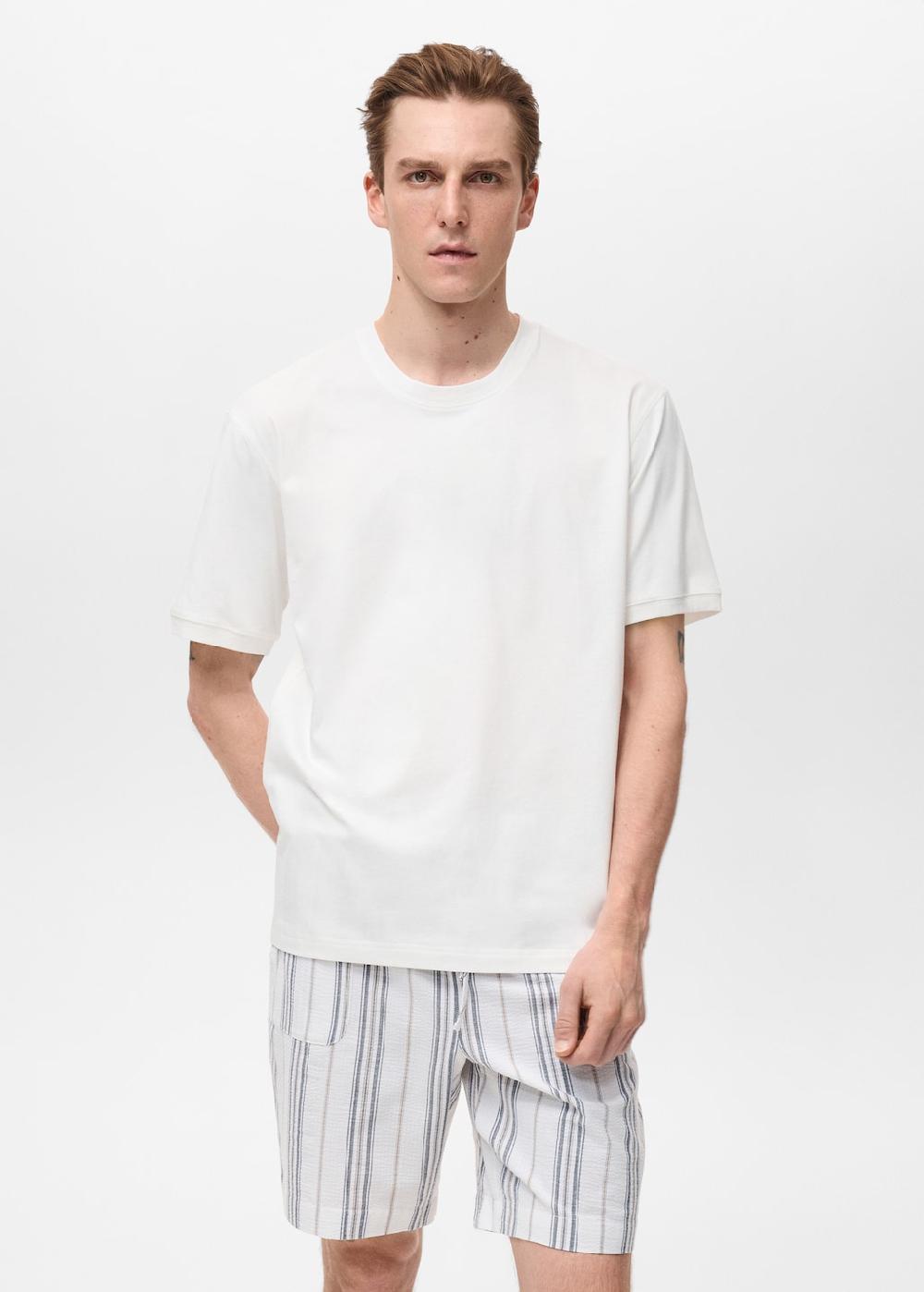 Mango Pack pijama 100% algodón corto