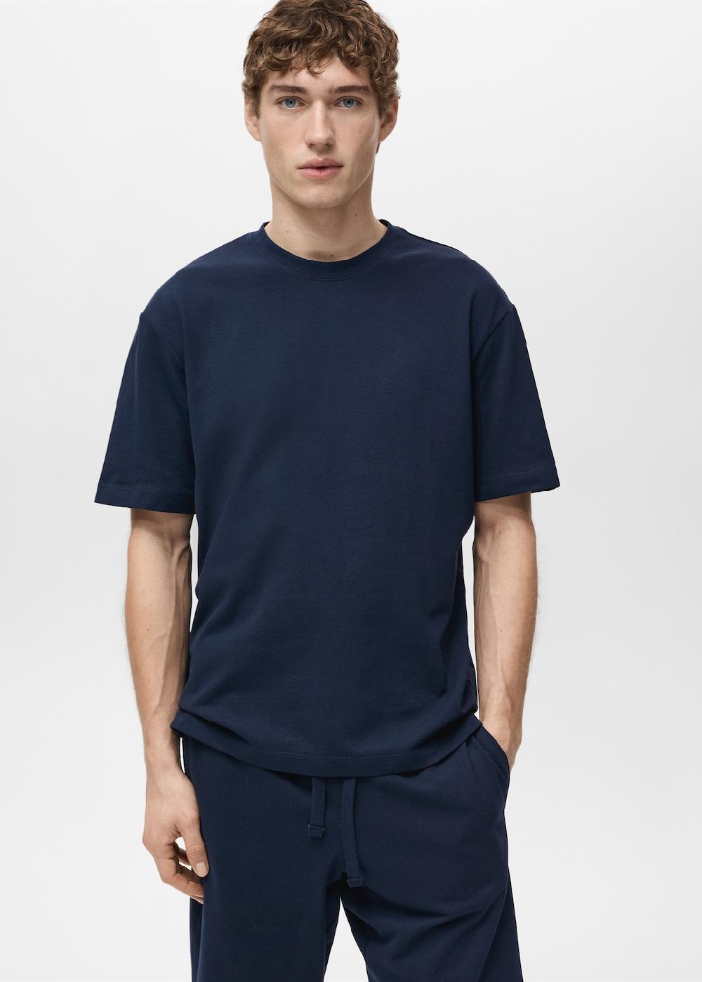 Mango Pack pijama algodón corto