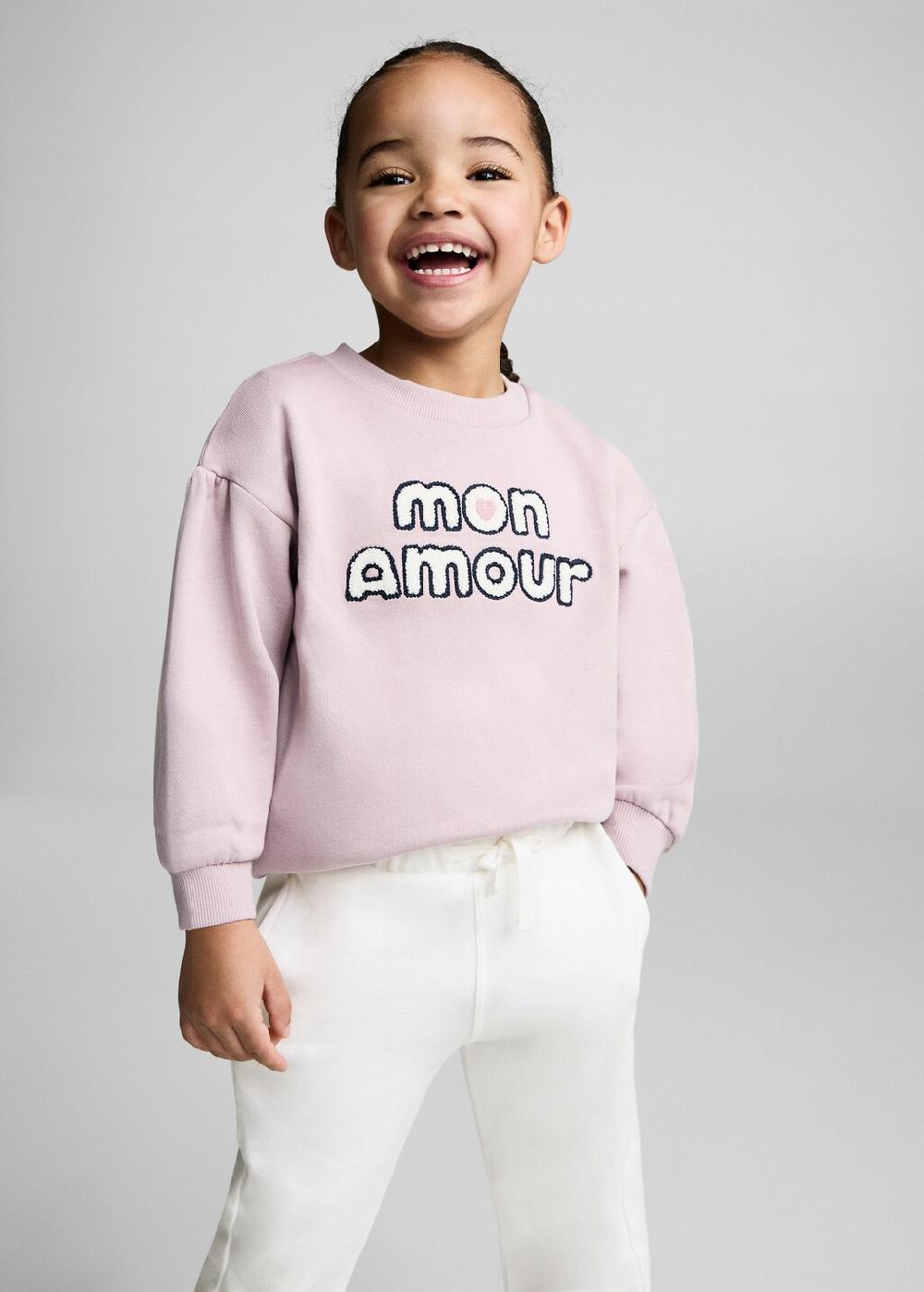 Mango Pantalón algodón cintura elástica