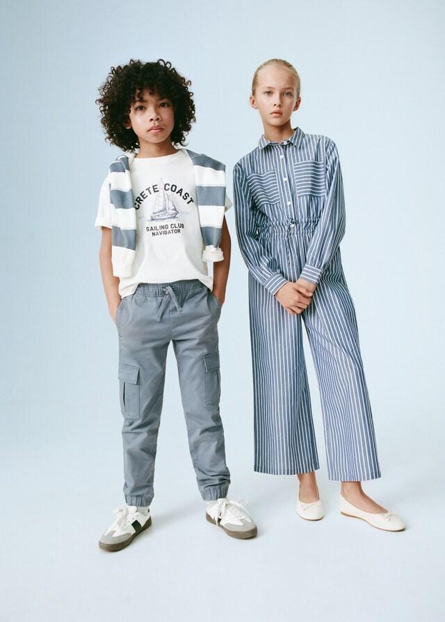 Mango Pantalón Cargo Algodón