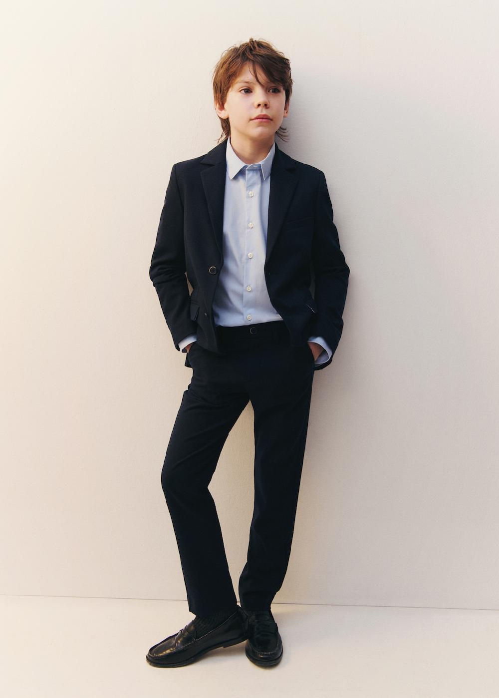 Mango Pantalón chino algodón