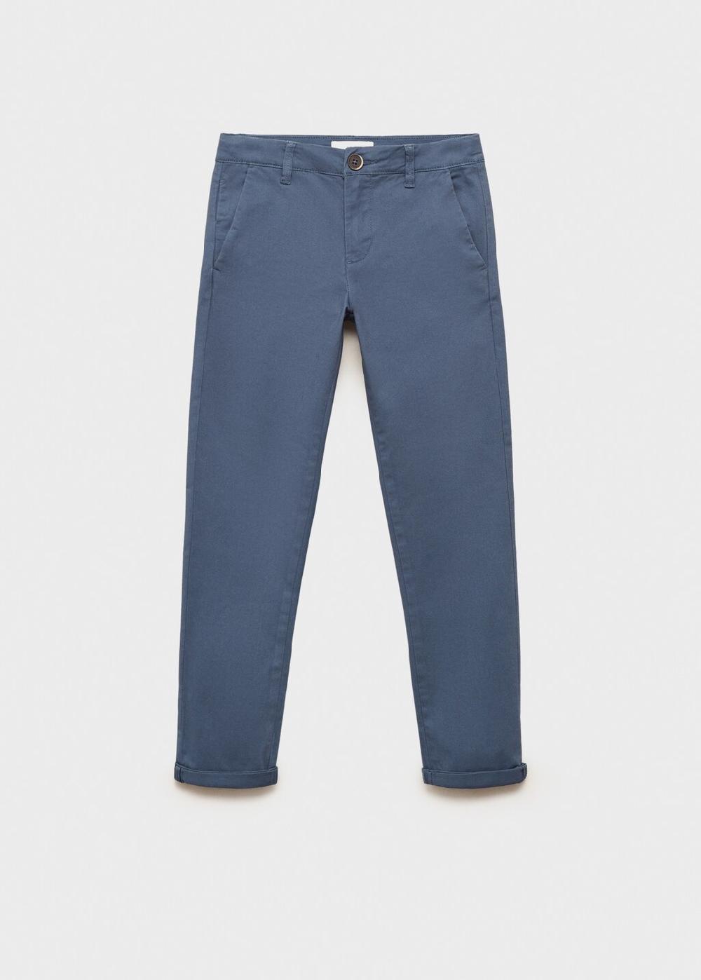 Mango Pantalón chino algodón