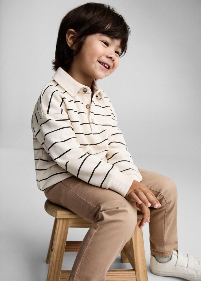 Mango Pantalón Chino Algodón