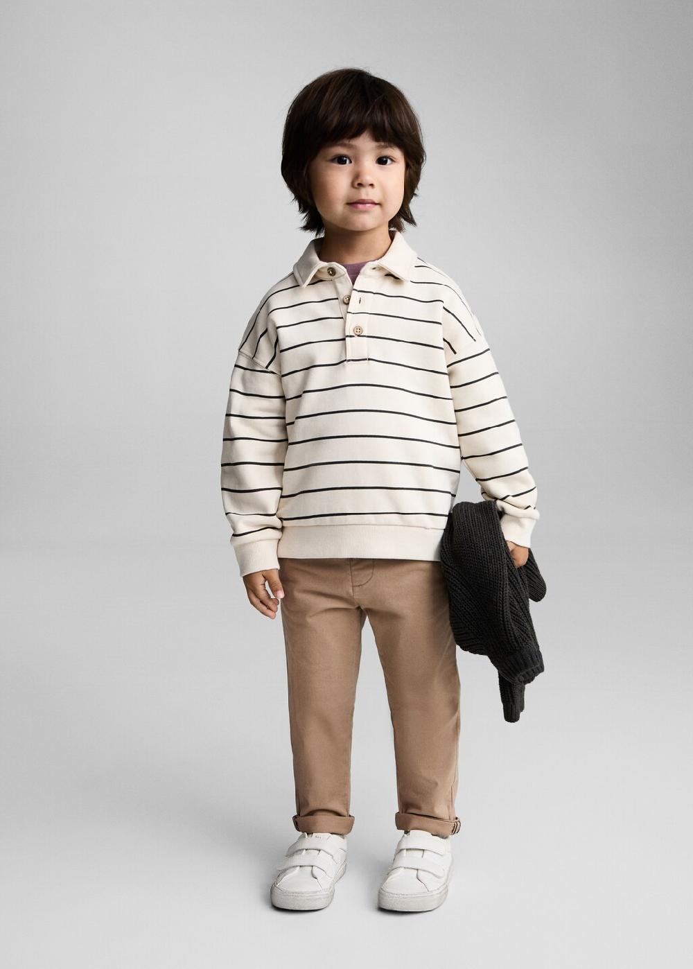 Mango Pantalón chino algodón