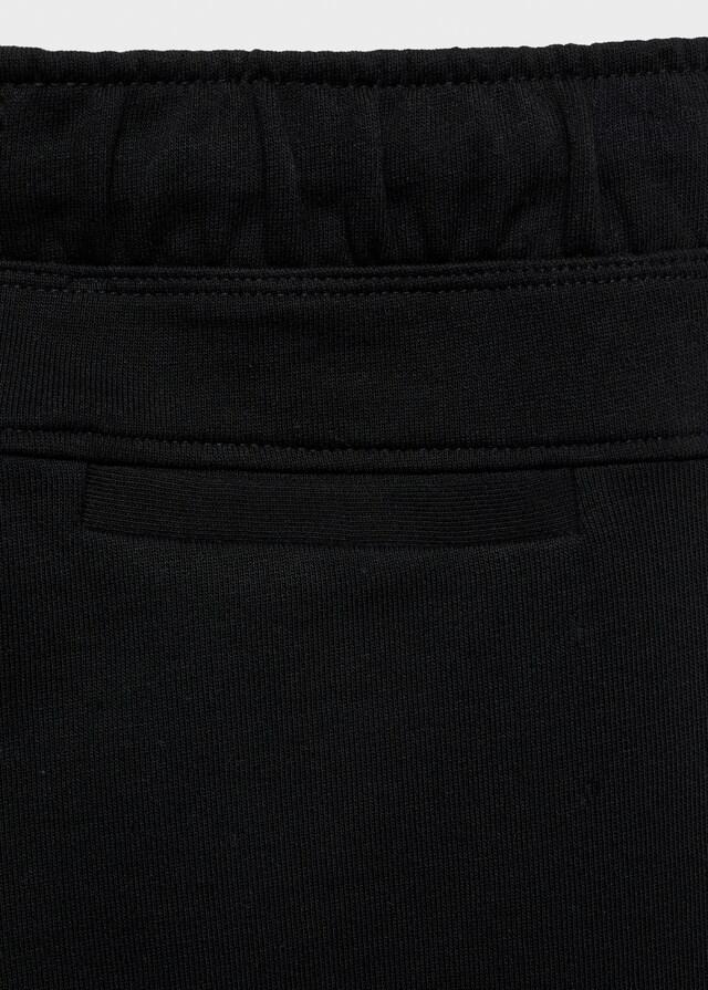 Mango Pantalón Jogger Algodón