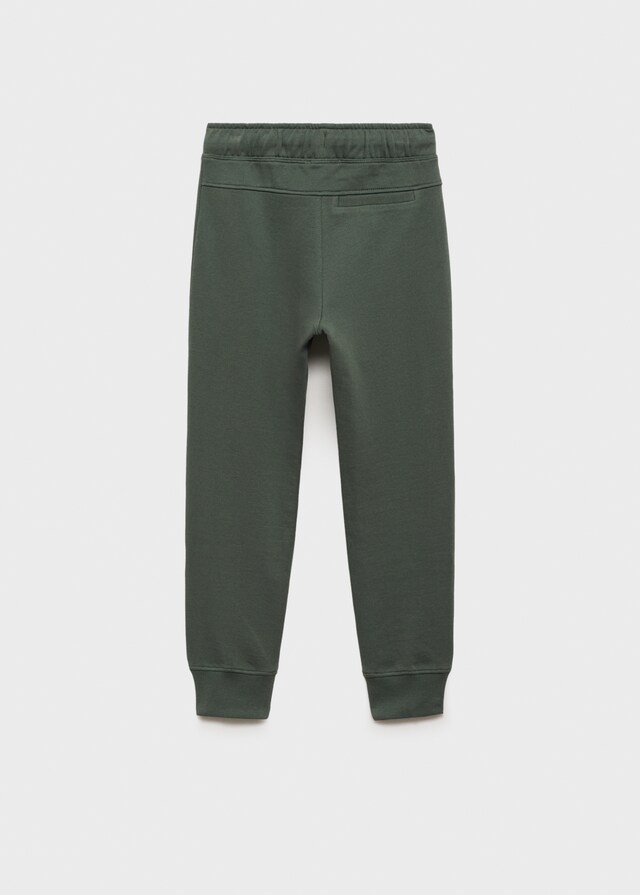 Mango Pantalón Jogger Algodón