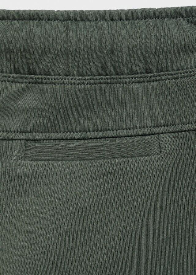 Mango Pantalón Jogger Algodón
