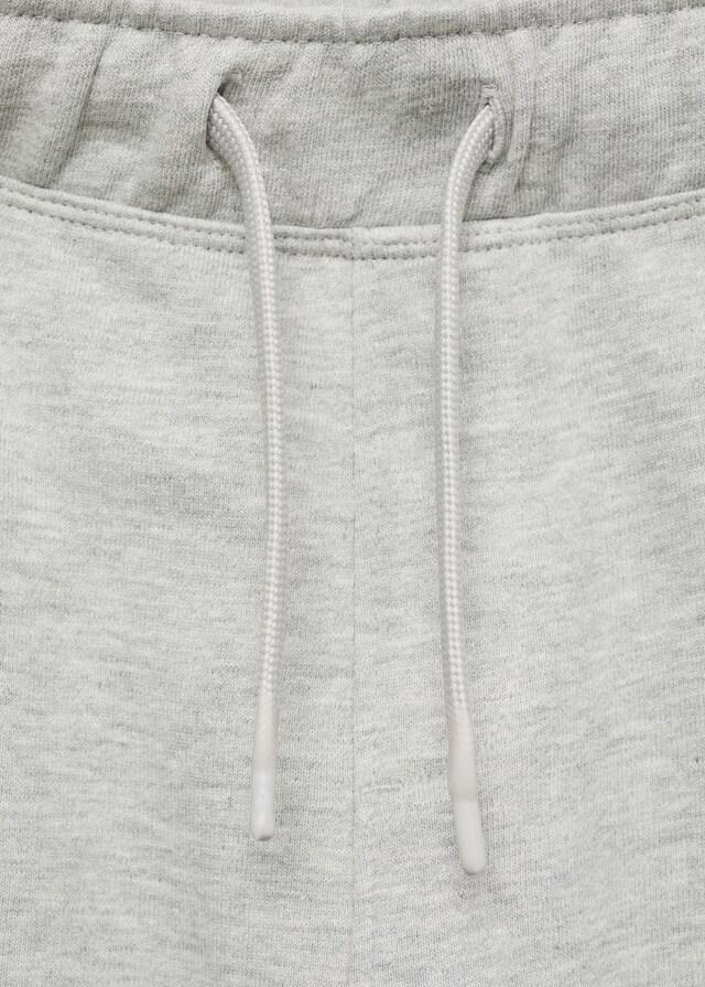 Mango Pantalón Jogger Algodón