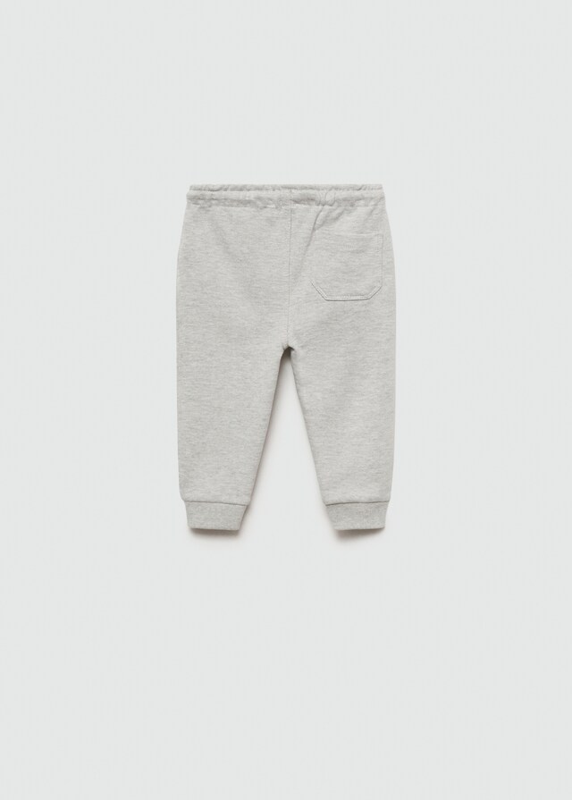 Mango Pantalón Jogger Algodón