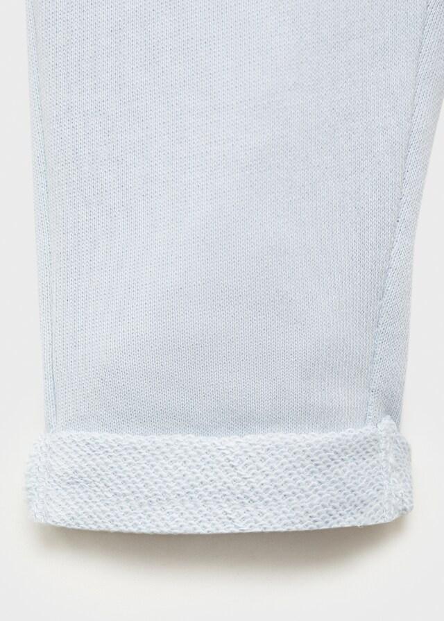 Mango Pantalón Jogger Algodón